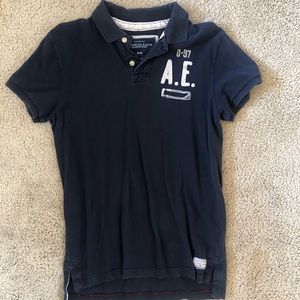 American Eagle 🦅 Men’s Navy Polo Medium